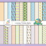 Kit de Papel Digital Looney Tunes Baby