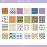 Kit de Papel Digital Dinossauros 2