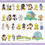 Kit de Papel Digital Looney Tunes Baby