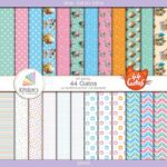 papel digital 44 gatos