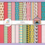 Kit de Papel Digital Circo