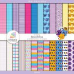 Kit de Papel Digital Bolofofos