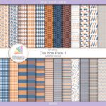 Kit de Papel Digital Dia dos Pais