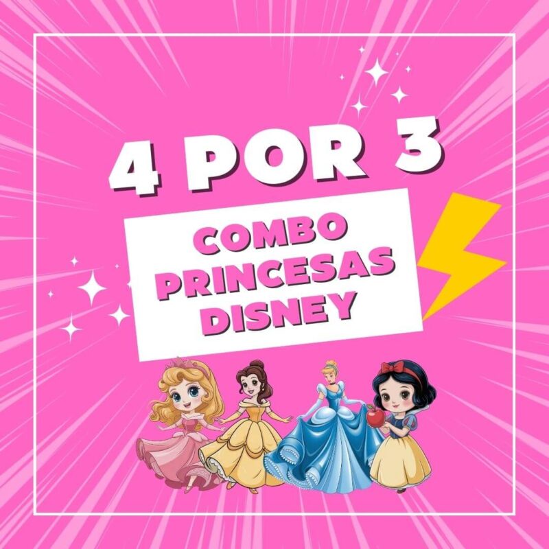 Combo Princesas Disney