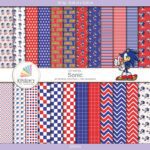 Kit de Papel Digital Sonic