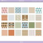 Kit de Papel Digital Lhamas