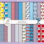 Kit de Papel Digital Bob Zoom