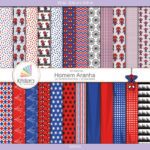 Kit de Papel Digital Homem Aranha