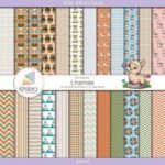 Kit de Papel Digital Lhamas
