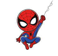 papeis digitais homem aranha