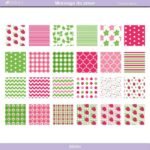 Kit de Papel Digital Morango do Amor