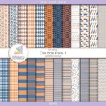 Kit de Papel Digital Dia dos Pais