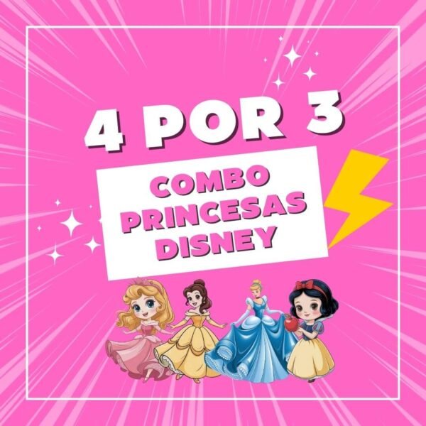 Combo Princesas Disney
