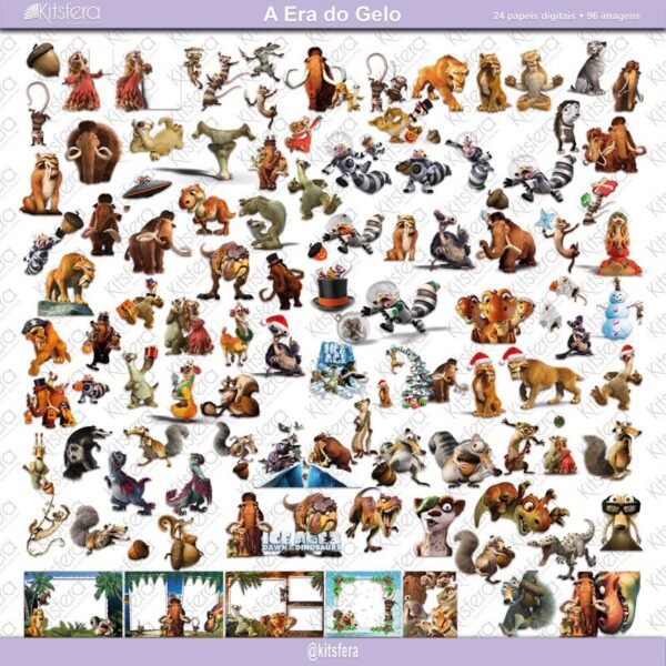 imagens-a-era-do-gelo-kit-de-papel-digital