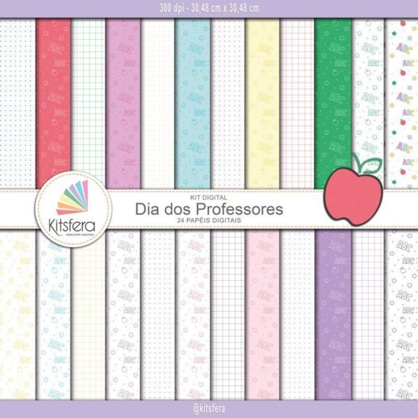 Kit de Papel Digital Dia dos Professores