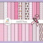 Kit de Papel Digital Outubro Rosa