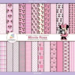Kit Digital Minnie Rosa Premium (Cliparts + Papéis)