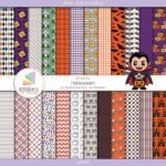 Kit de Papel Digital Halloween