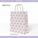Kit de Papel Digital Hello Kitty