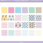 Kit Papel Digital Páscoa Candy Color