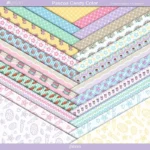 Kit Papel Digital Páscoa Candy Color