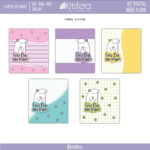 Kit Digital Dia das Mães Flork