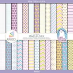 Kit Digital Dia das Mães Flork