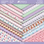 Kit de Papel Digital Dia das Mães