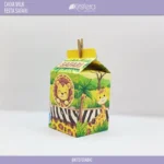 Caixa Milk - Safari - Arquivo de Corte