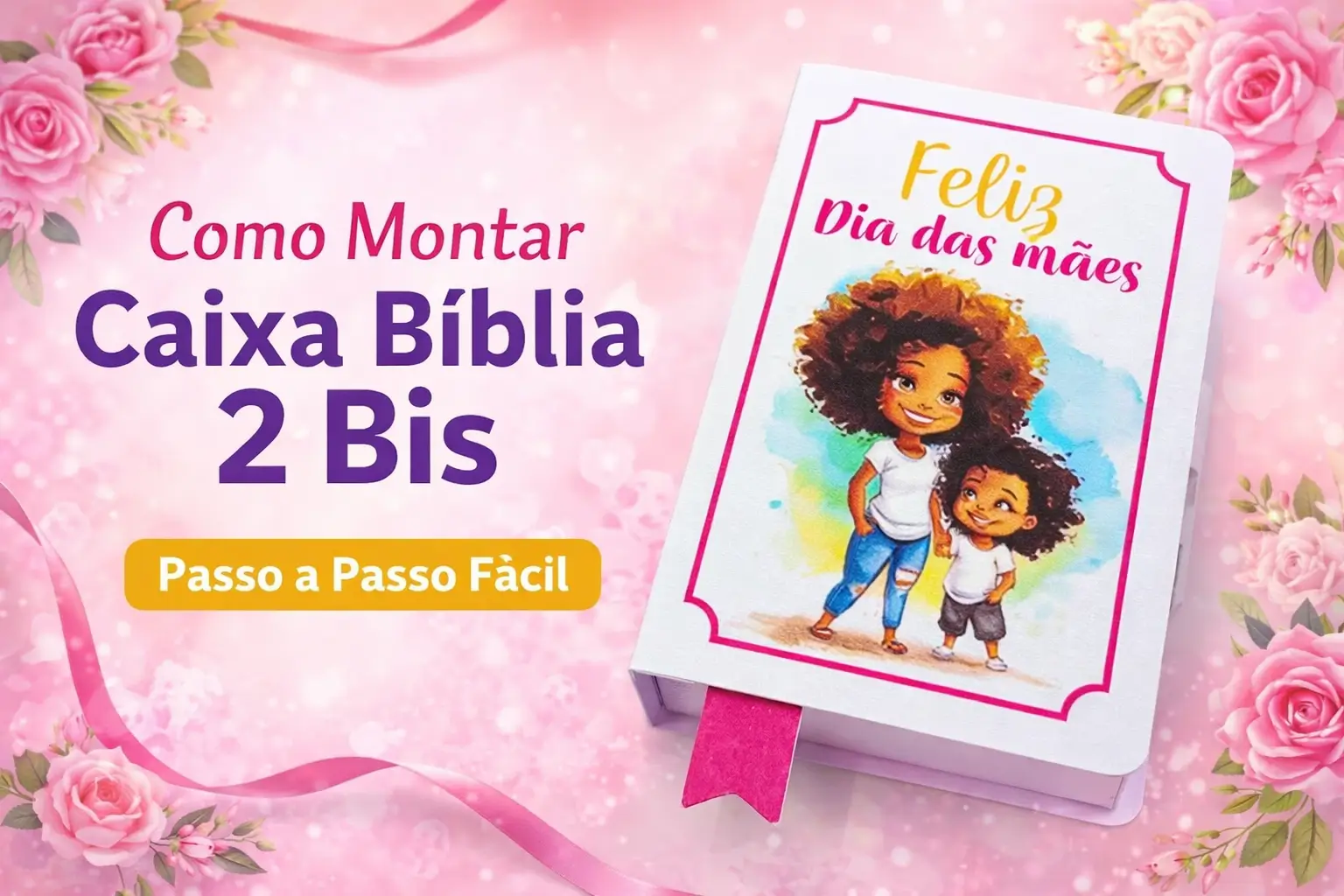 como montar caixa Bíblia 2 Bis