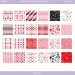 Papel Digital Dia dos Namorados - Corações