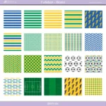 Papel Digital Brasil Verde e Amarelo