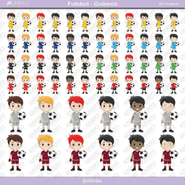 Imagens Goleiros e Goleiras de Futebol