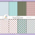 Papel Digital Dia dos Namorados - O Amor Está no Ar