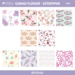 molde-caixa-floral-estampas