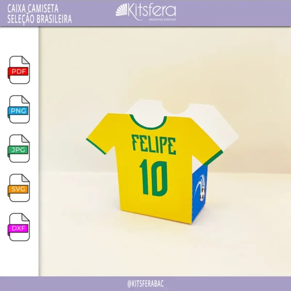 Kitsfera Arquivos Digitais 8 caixa-camiseta-brasil-selecao-brasileira
