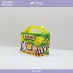 Caixa Lanche - Safari - Arquivo de Corte