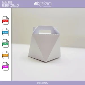 Caixa Mini Prisma com Alça