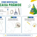 Caixinha Pirâmide - Copa do Mundo - Seleção Brasileira