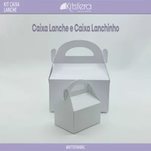 Kit de Molde Limpo de Caixa Lanche