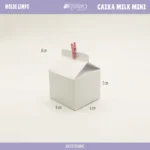 Molde Limpo de Caixa Milk Mini