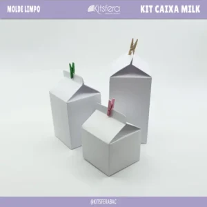 Kit de Molde Limpo de Caixa Milk