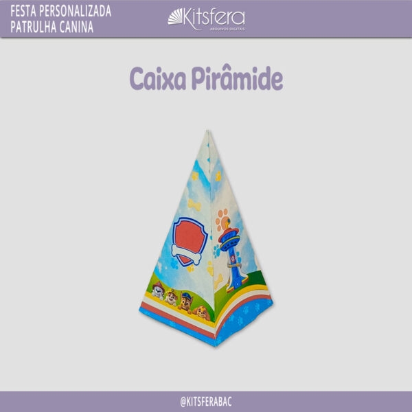 lembrancinha-caixa-piramide-patrulha-canina