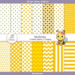 Papel Digital Abelhinha