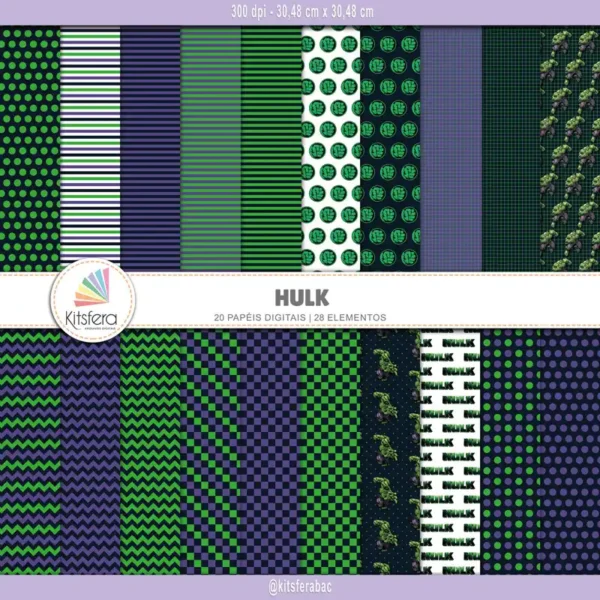 Papel Digital Hulk