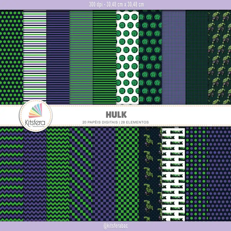 Papel Digital Hulk