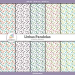 Papel Digital Listras Paralelas