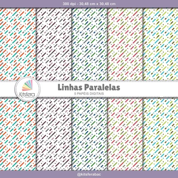 Papel Digital Listras Paralelas