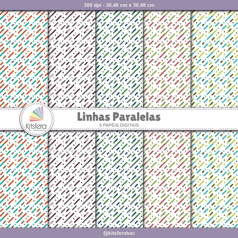 Papel Digital Listras Paralelas