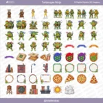 kit-de-imagens-tartarugas-ninja